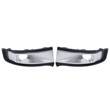 Lablt Fog Light Lamp Cover For 2013-2019 Ford Flex Black Plastic Leftright Side Lablt Fog Light Lamp Cover For 2013-2019 Ford Flex Black Plastic Leftright Side
