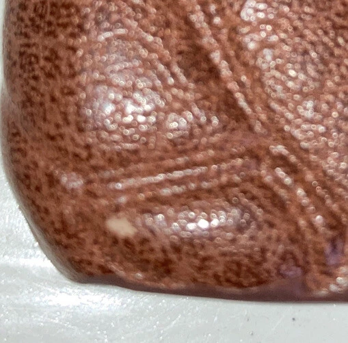 Funda tipo billetera de cuero sintético para iPhone 6/6s - marrón con diseño de mouse Foto 3 de 4