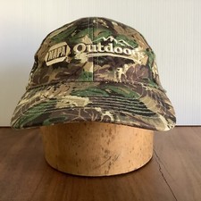 NAPA Outdoors Camo Adjustable Strap Back Hat Green Brown