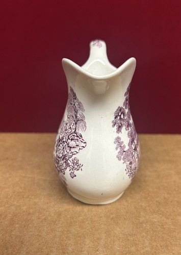 Royal Staffordshire Tonquin 4 oz. Creamer/Plum-Made in England - Picture 3 of 5