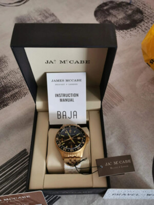 Reloj James McCabe GMT nuevo