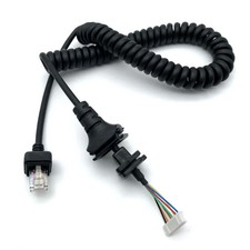 ICOM HM-152 Microphone 8 Pin Cable Cord for HM152 HM154 IC-2820H F121 S IC F221