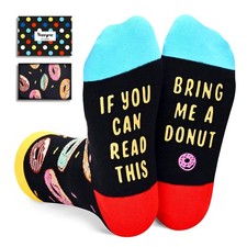 Funny Socks Kids Ice Cream Donut Gifts 7-9 Years Cute Popcorn Chocolate