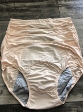 Incontinence Underwear for Women Absorbency Period Panties Lot Of 5 XXL