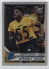 2019 Panini Donruss Optic Rated Rookie Holo Prizm Devin Bush II #194 1bf5
