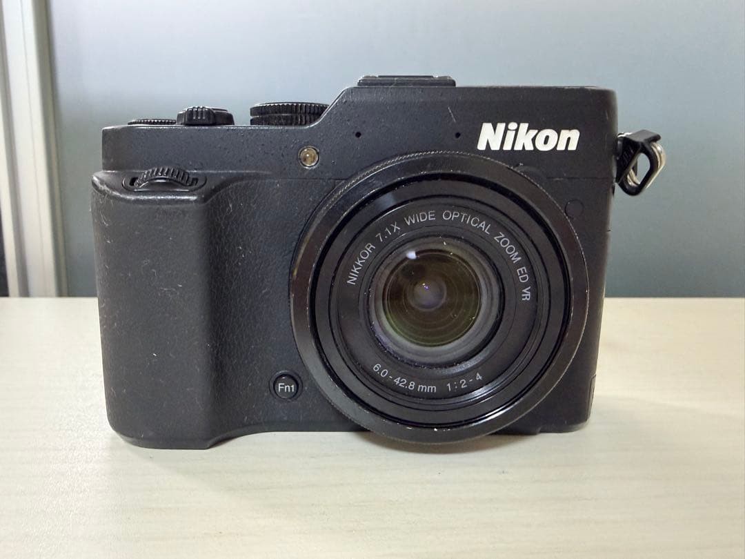 Nikon COOLPIX P7800 Digital Camera 7.1x Zoom Black Tested [ Very