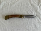 Beautiful Rare Buck Oak Custom Shop CKS 110 folding hunter knife original box — photo 2