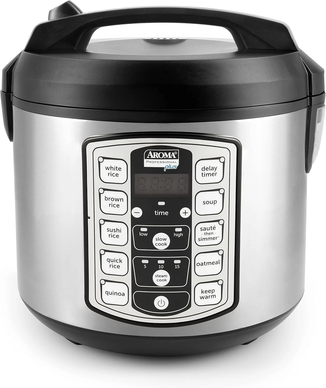 Housewares Professional Plus ARC-5000SB 20 Cup (Cooked) Digital Rice Cooker,