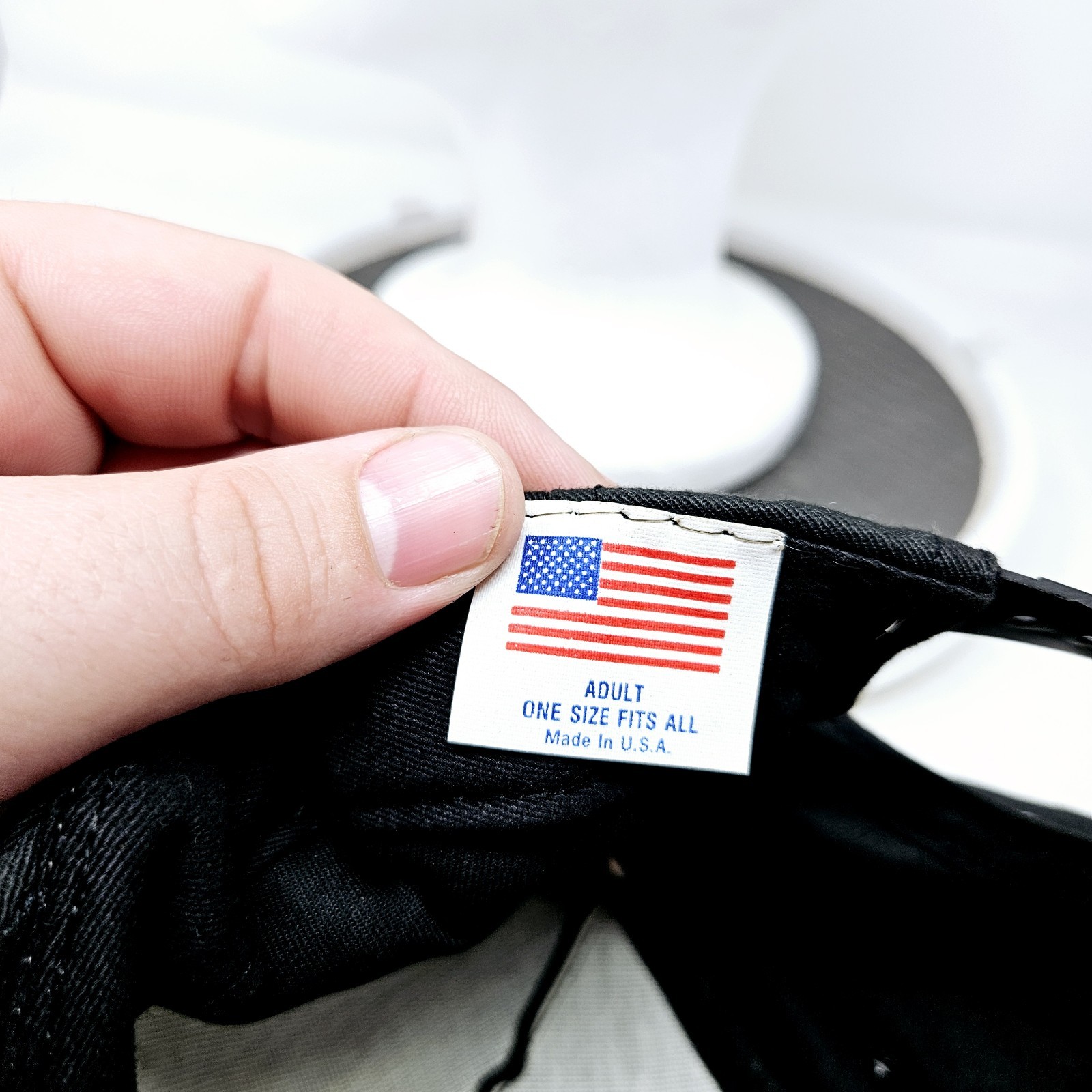 Vintage Your Basic Cap Black Hat Logo Cigarette C… - image 7