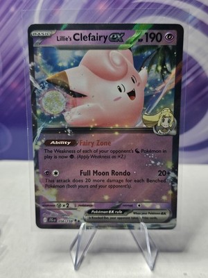 Lillie's Clefairy ex 056/159 Sv09: Journey Together Holo NM | eBay