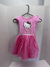 Hello Kitty Little Girl Pink Tulle Dress