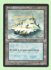 (301) CCG MTG "ICE AGE" Card LAND Snow-Covered Island