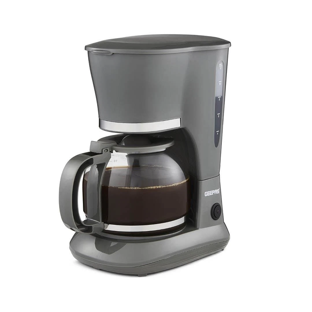 Geepas Filter Coffee Maker Machine Instant Anti-Drip 12 Cups 800W 1.5L Jug
Opens in a new window or