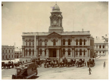 South Africa, Nelson Mandela Bay, Port Elizabeth Town Hall Vintage Albums Print