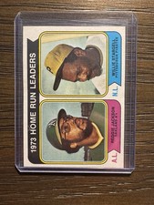 1974 Topps - League Leaders Reggie Jackson, Willie Stargell #202
