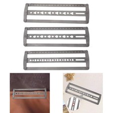 Belt Positioning Auxiliary Ruler Cutting Punch Hole Tool Handcraft DIY Crafts