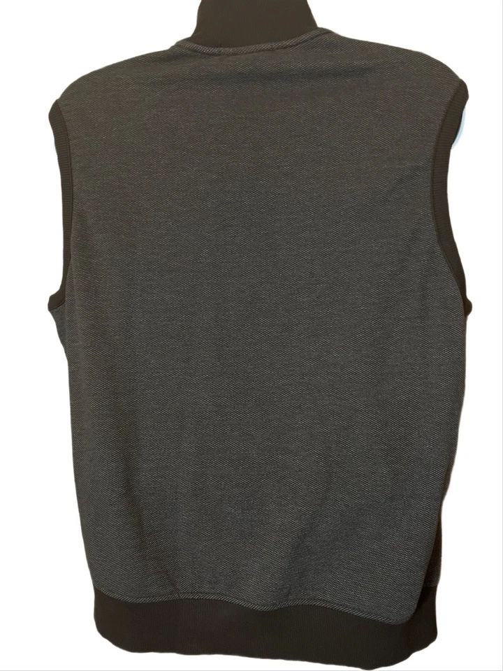 Daniel Cremieux Collection Full Zip Vest Brown Men’s XL - Image 2 of 4