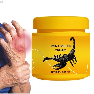 20g Scorpion Balm Joint Relief Massage Gel Fast Absorption Gentle Cooling Lotion