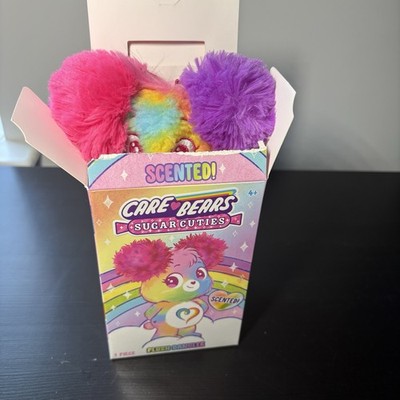 Unboxed NEW! Care Bears Sugar Cuties 6'' Togetherness Scented Plush w metal clip 