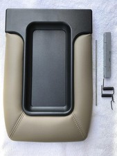 Center Console TOP LID Storage ARMREST Complete Assembly TAN Beige FITS...