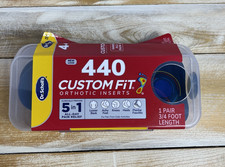 Dr. Scholls CF 440 Custom Fit Orthotic Inserts Red New Open Box