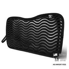 Dragon Boat Seat Pad Neoprene Anti Slip Cushion- New Double Silicone Black