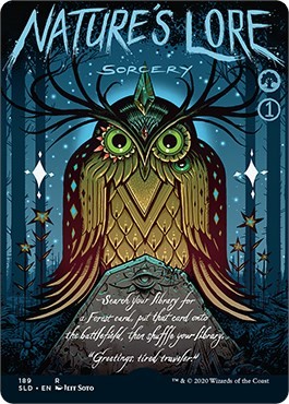 Nature's Lore (189) #189 *Normal* (NM) - Secret Lair Drop Series MTG