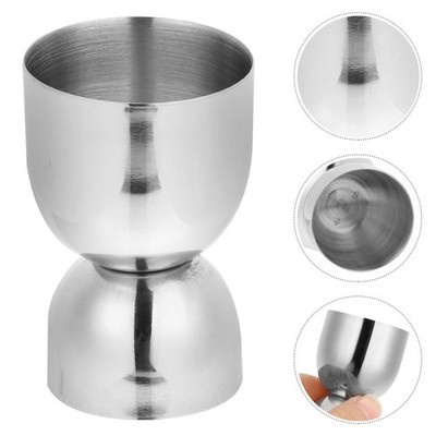 Edelstahl -Cocktail Jigger Bar Jigger Messung Tasse Bell Jigger