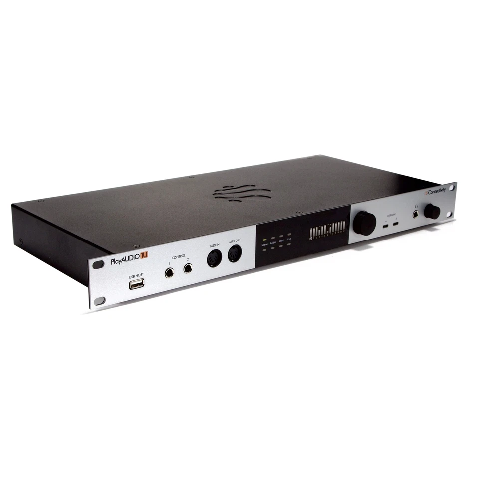 iConnectivity PlayAUDIO1U Live Audio Interface - Ethernet Audio Interface - Bild 3 von 4