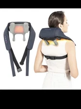 Neck and Shoulder Massager with Infrared, Shiatsu Back Massage for Pain Relief