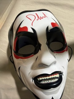 Danhausen Signed Replica Mask WWE Aew