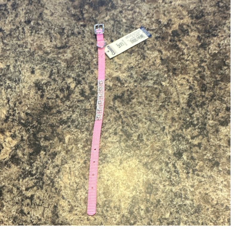 Pink Reflective Standard Cat Collar - Nylon Material