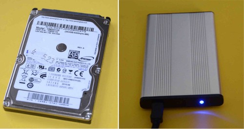 TOP HDD SAMSUNG SPINPOINT SATA II 2.5'' 250GB + Externes Gehäuse Festplatte