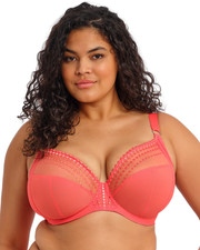 Image of Elomi Matilda Bra Plunge Underwired Supportive Womens Bras Lingerie 8900