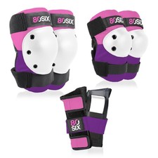 80Six Kids     Multi-Sport Pad Set with Wristguards, Elbow Pads,