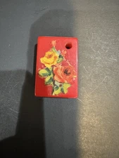 Vintage red bakelite Member Of Mah Jongg League Tile B1