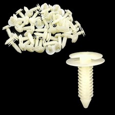50 Pieces Door Trim Panel Retainer Clips Compatible with GMC Yukon Chevy Blazer