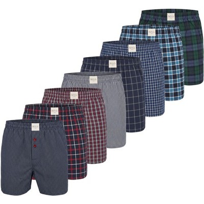 Phil & Co. Berlin Men's Boxer Briefs Web Boxers 4 Pack 8 Pack 12 Pack Easy Care
