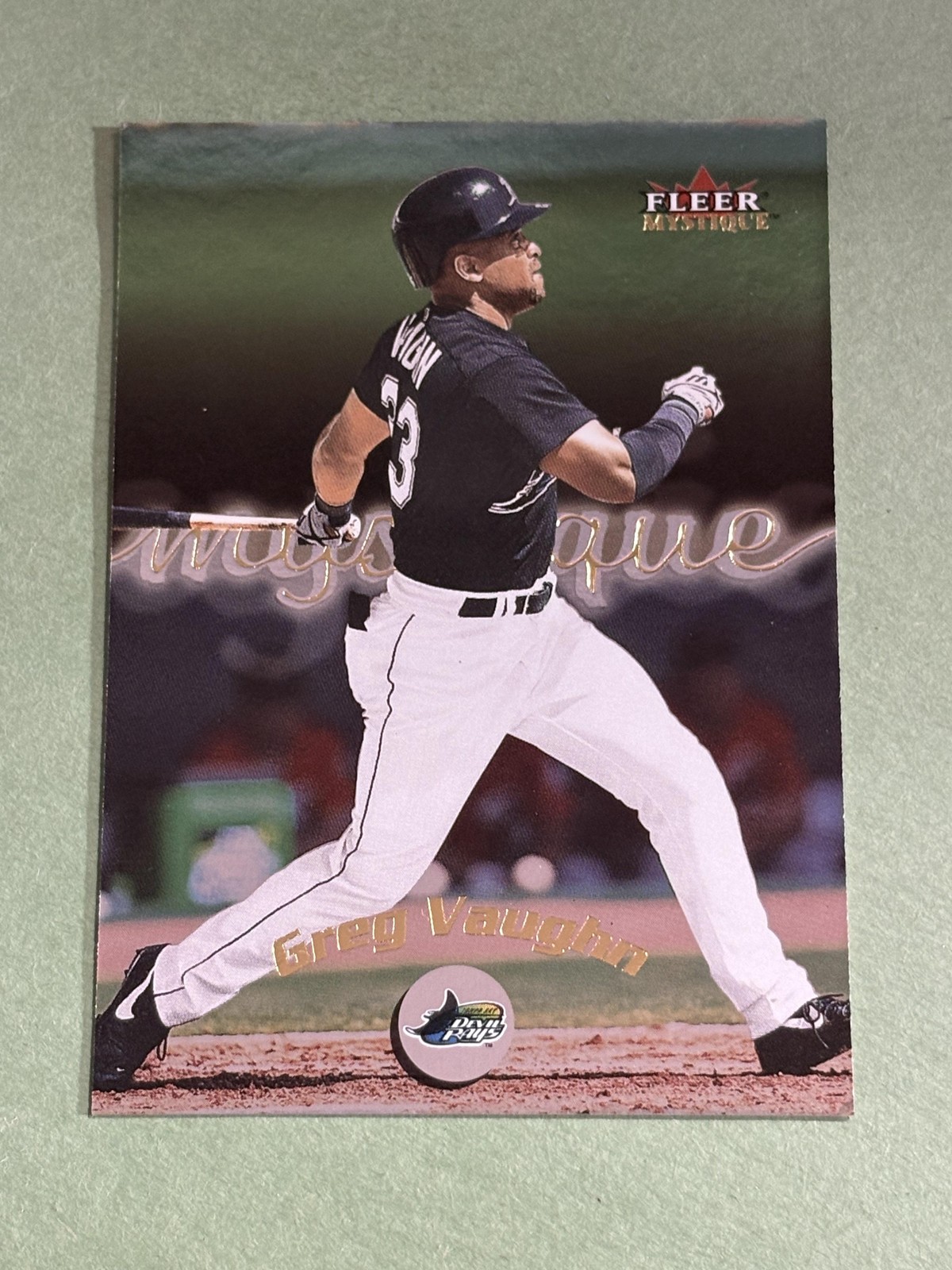 Greg Vaughn 2000 Fleer Mystique Tampa Bay Devil Rays #28 LL506