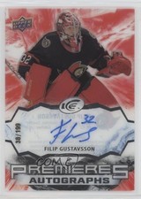 2021-22 Upper Deck Ice Premieres 38/199 Filip Gustavsson #IPA-FG Auto 0s8s