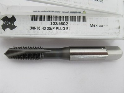 OSG 1231602 , 3/8-16 UNC HSS Plug Spiral Point Tap
