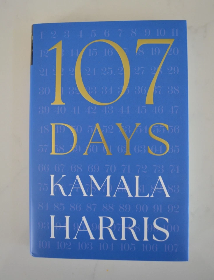 Kamala Harris SIGNED BOOK  107 Days Vice President  HC AUTOGRAPHED - Image 2 of 3