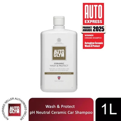 Autoglym Wash & Protect Triple Action Ceramic pH Neutral Ceramic Car Shampoo, 1L - Image 1 of 4