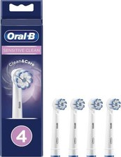Oral-B Sensitive Clean b?rstenk?pfe f?r elektrische Zahnb?rste, Packung mit 4