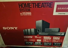 Sony HT-SS2000 5.1 Channel Home Theater System + DVD Player With Upscaling