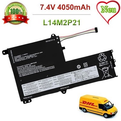  L14M2P21 Laptop Akku für Lenovo IdeaPad 300S 310S 330S 500S L15C3PB1 L14L2P21