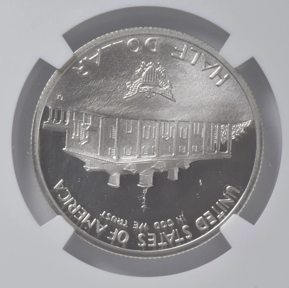 1982-S George Washington Commemorative Half Dollar PF70 NGC Special Lbl *8401 - Image 4 of 4