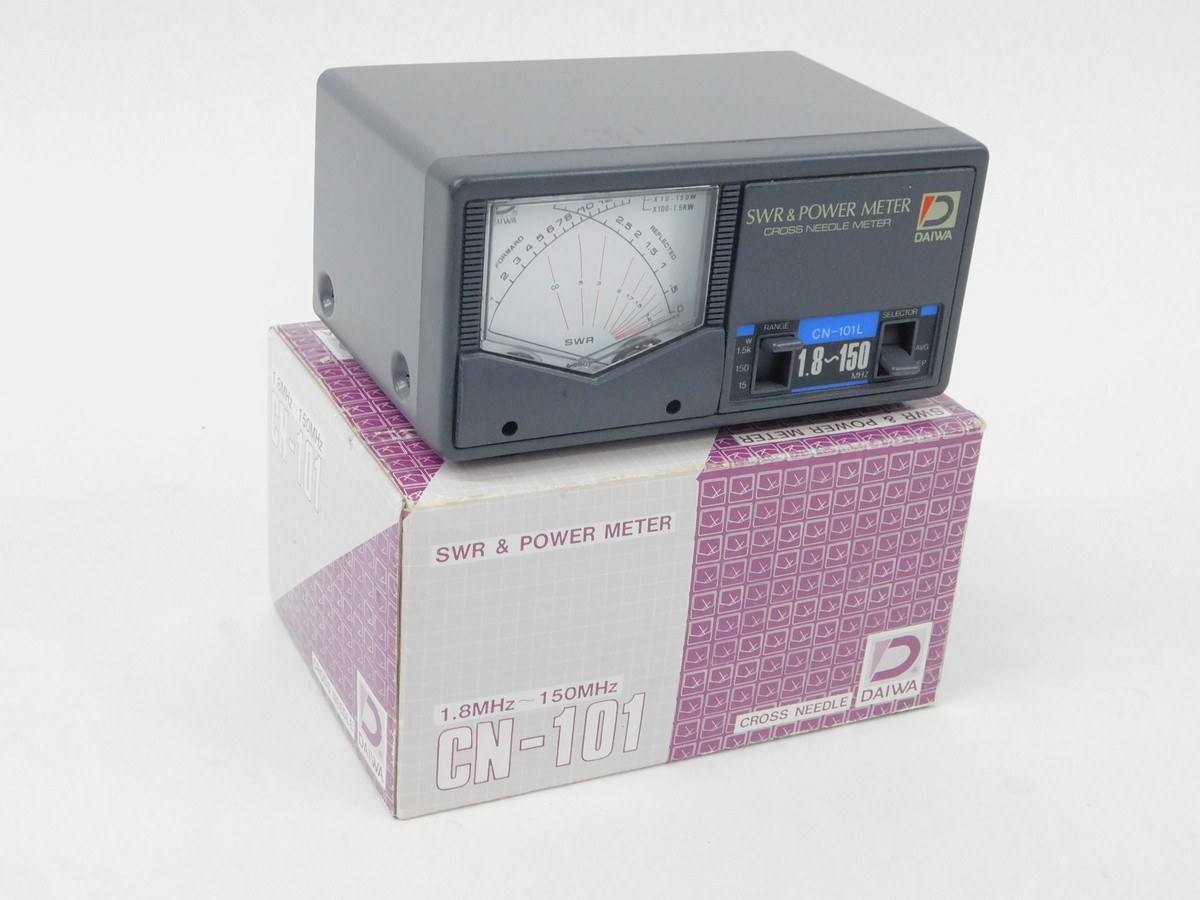 アマチュア無線 DAIWA CN-101L SWR & POWER METER