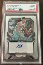 Panini Prizm 2020-21 LaMelo Ball RS-LMB Rookie Autograph PSA 10 Hornets