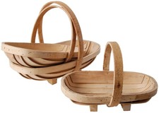 Garden Trug Flower Wooden trug  Vegetable Trug Gardening Gift